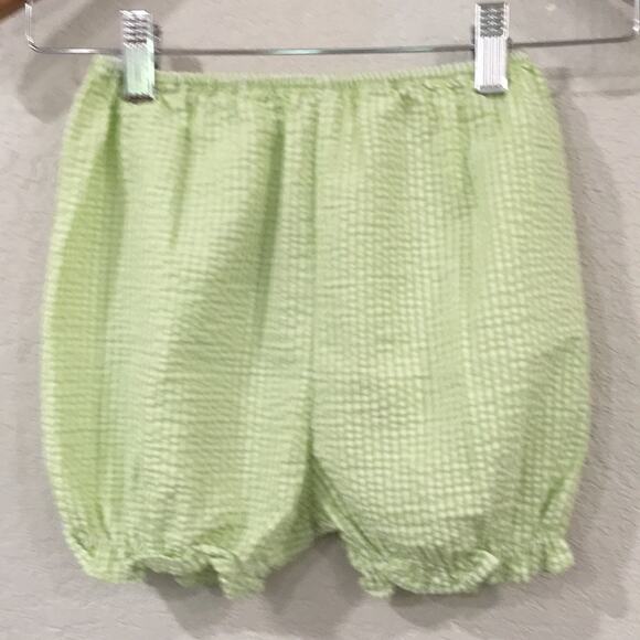 Samara Brothers Girl Sz 5 Checkered Seersucker Pull‎ On Ruffle Shorts - Picture 1 of 5